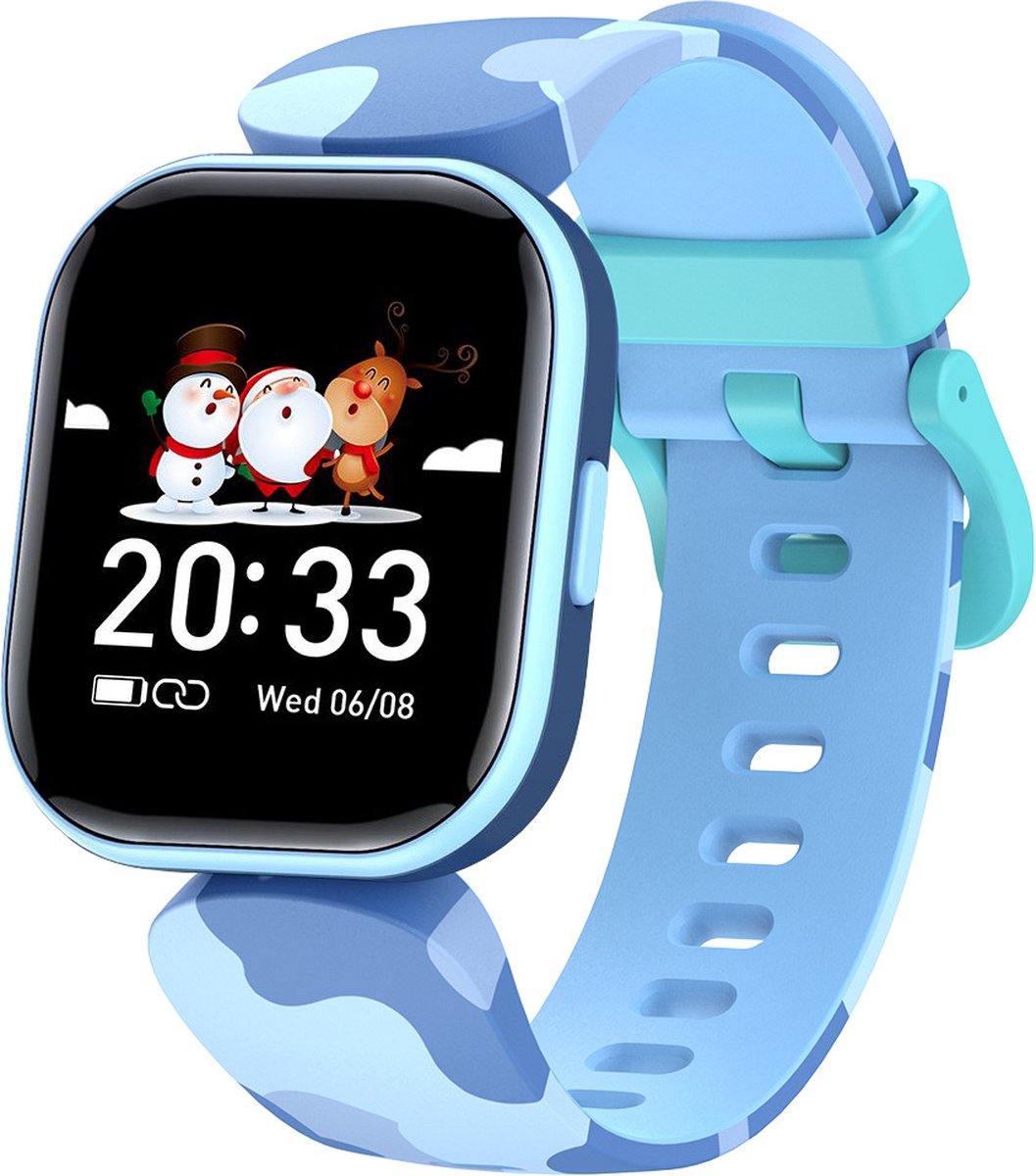 SWGOTA Smartwatch voor kinderen, zwart