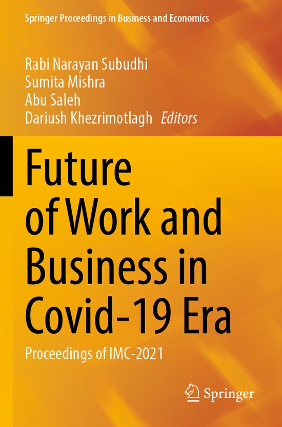 Springer Proceedings in Business and Economics- Future of Wo ... - cover