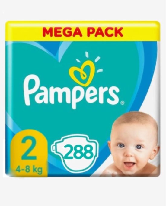 Pampers - Premium Protection Maat 2, x114 Luiers - #06932822 | België
