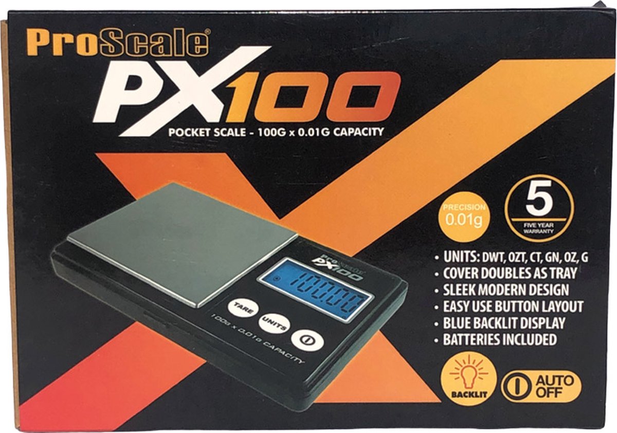 Pro Scale PX100 Digital Scale 100G x 0.01G