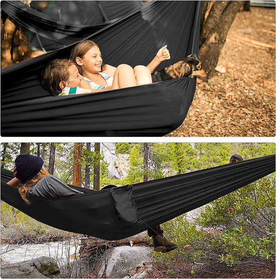 Campinghangmat - Hangmat Outdoor voor Lichtgewicht Hangmat Houdt tot 350 kg  Draagbare... | bol.com