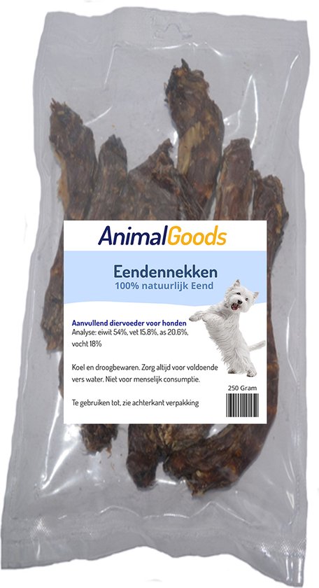 Paw Natural Puur Eend Sticks Snacks voor Honden 150g - Graan en