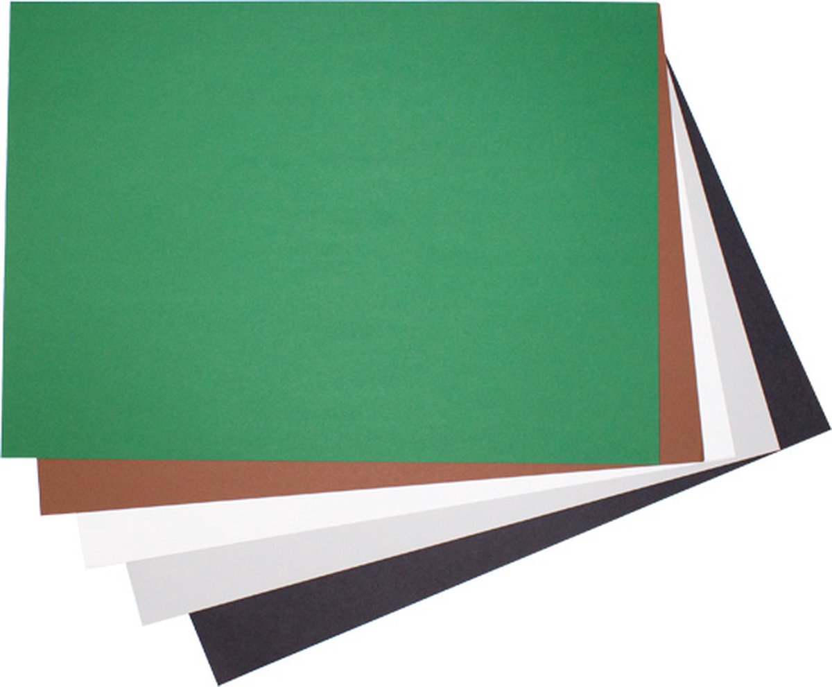 Mixpakket - 180 GM - A3 - 5 kleuren x 20 vel (100 vel) - 118132