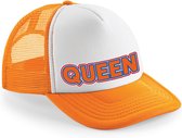 Bellatio Decorations Koningsdag oranje pet/cap - queen - one size