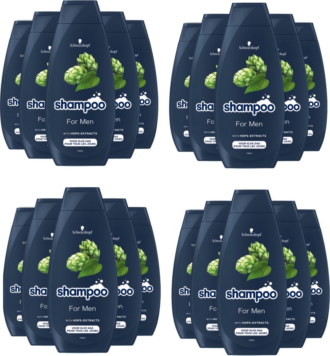 Schwarzkopf Shampoo For Men - 20x400ml - Voordeelverpakking