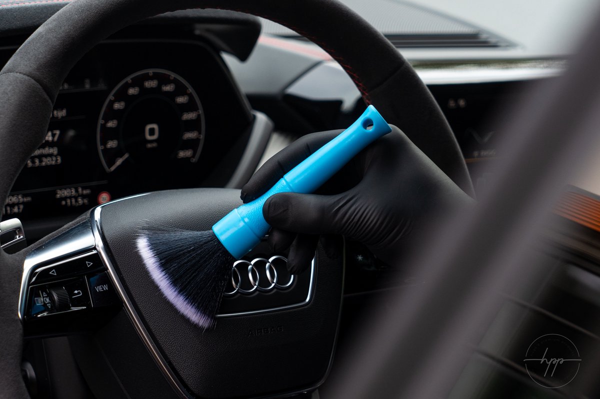 2pc Car Interior Cleaning Brush Detailing Brushes Gadgets Vehicle Hair Tools Was