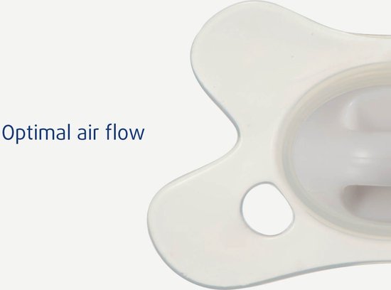 Difrax Fopspeen - Natural - 0/6 maanden - Siliconen - Bruin - 1 stuk van Difrax — afbeelding 3
