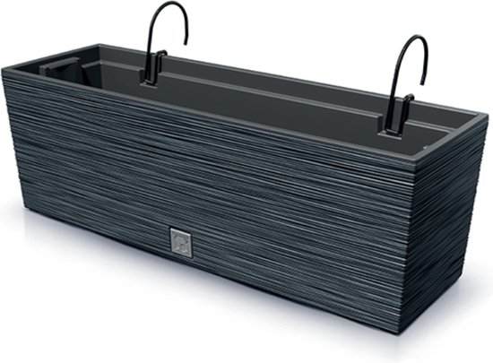 PROSPERPLAST ECO URBI - Plantenbak met inzet in crèmekleurige PROSPERPLAST ECO URBI - Plantenbak met inzet in crèmekleurige