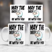 Mug Que le mouton soit avec toi - mignon - amour