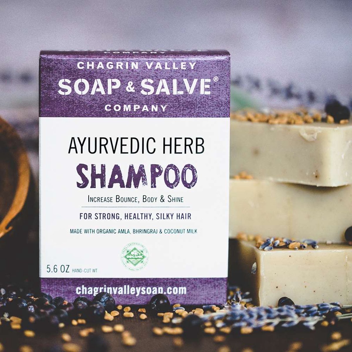 Chagrin Valley Ayurvedic Herb Shampoo Bar