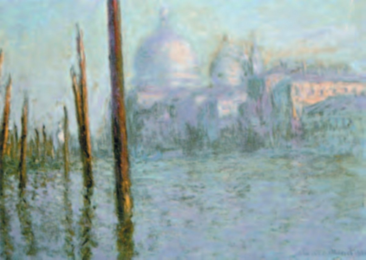 Catch Projecten Claude Monet - Venetië - Il Canal Grande - Kunstposter - 40x50 cm Multicolour