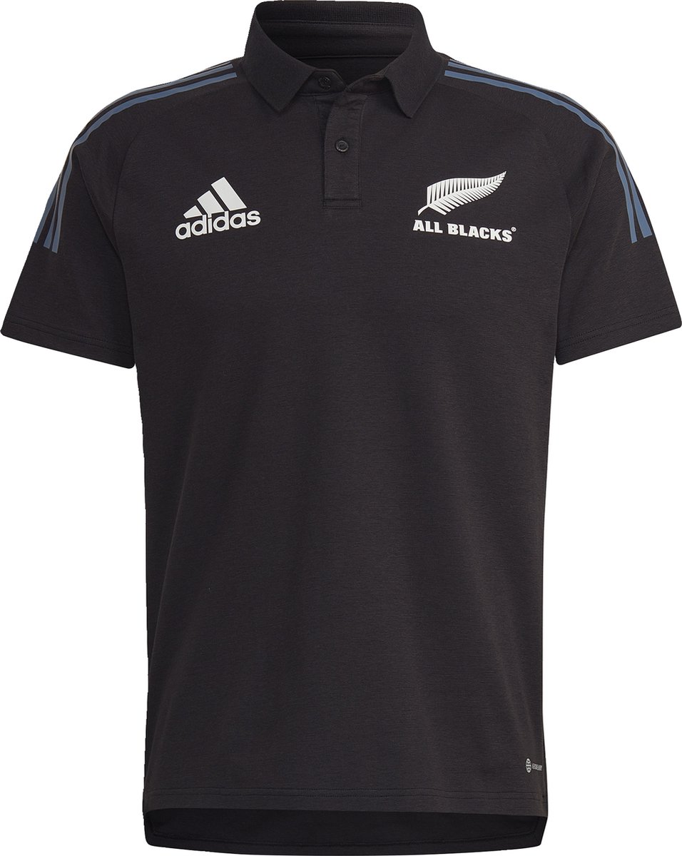 adidas Performance All Blacks Rugby Poloshirt Heren Zwart L