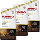 Kimbo Top Flavour - koffiebonen - 3 x 1 kilo