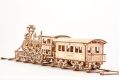 WoodTrick - Modelbouw 3D houten puzzels – ‘Locomotive R17’ trein (WDTK022) – 405 stuks - Geen lijm noch verf nodig