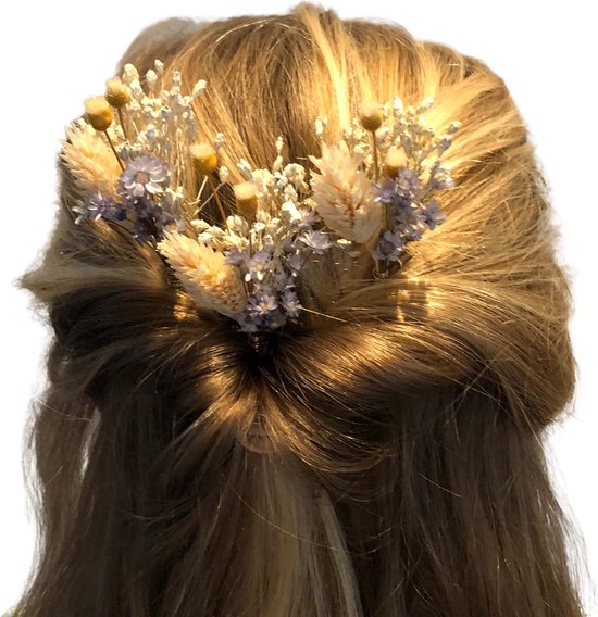 Épingle à cheveux lilas | communion | épingle à cheveux | Pince à cheveux |  fleurs... | bol