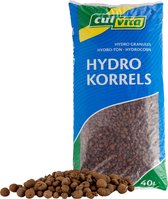 Culvita - Hydrokorrels 40l zak Grof 8-16 mm - potgrond - Goed voor drainage - voorkomt wortelrot