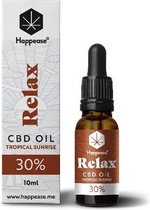 Happease® Relax 30% CBD Oil Tropical Sunrise (10ml)