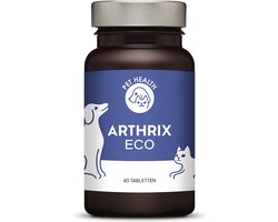 Pet Health - Arthrix® Eco - 60 Tabletten - MSM/Glucosamine/chondroïtine/vitaminen - Voor Kat & Hond
