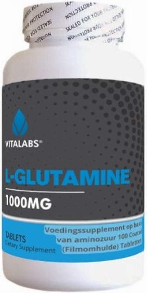 Goedkoopste VitaTabs L-Glutamine - 1000 mg - 100 tabletten - Voedingssupplementen