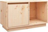 vidaXL - Tv-meubel - 74x35x44 - cm - massief - grenenhout
