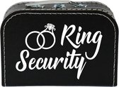 Ring Security - koffertje - trouw koffertje - ring koffertje - ring beveiliging - trouwringen - zwart koffertje