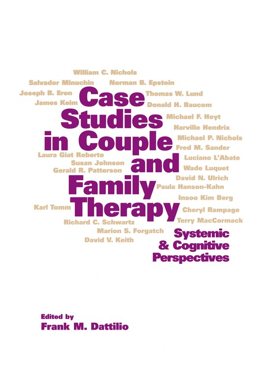 Case Studies in Couple and Family Therapy - cover