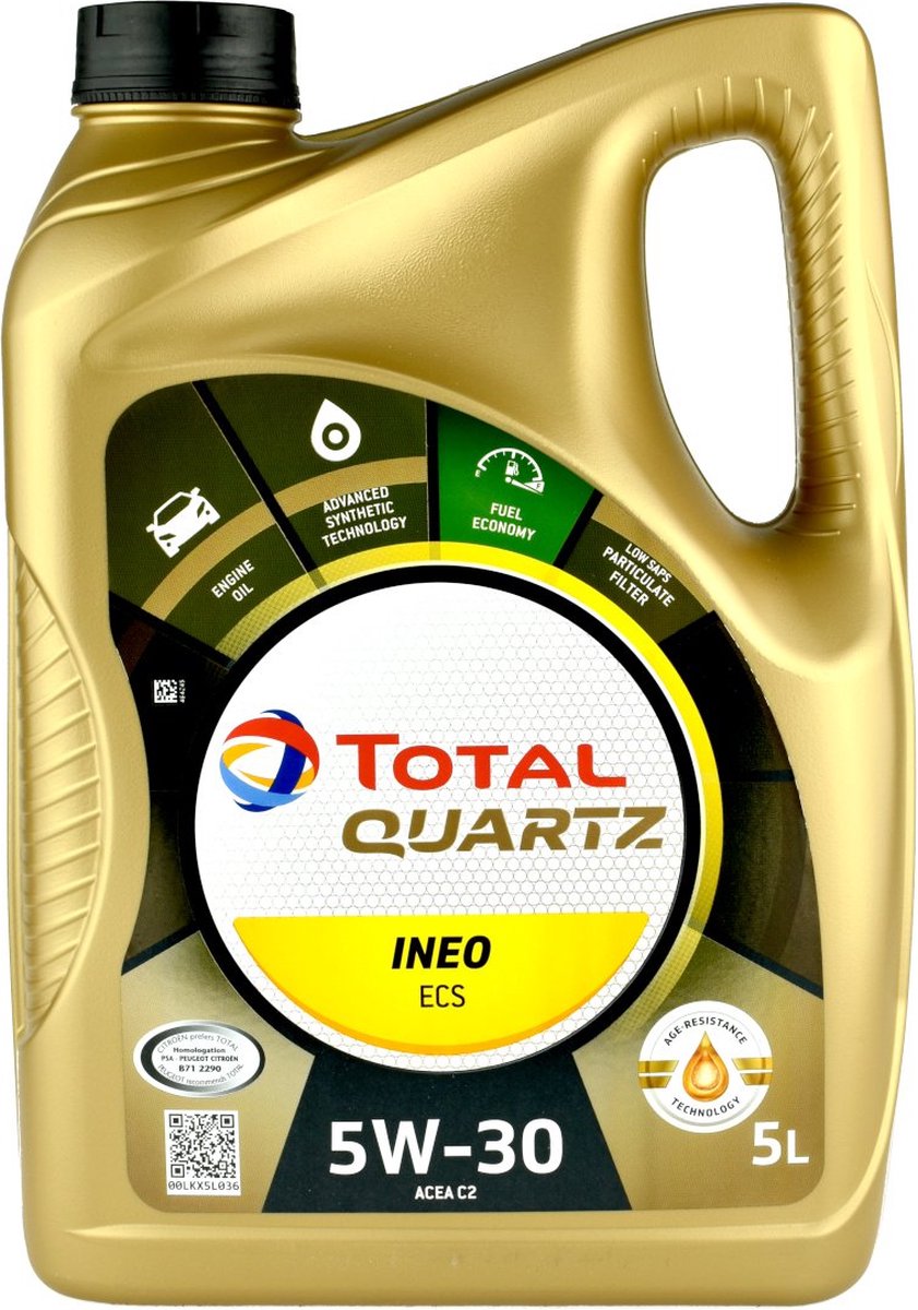 Total Quartz Ineo ECS 5W30 - 5L