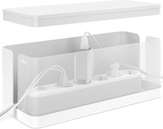 ACROPAQ ACM003 Opbergbox stekkerdoos zwart