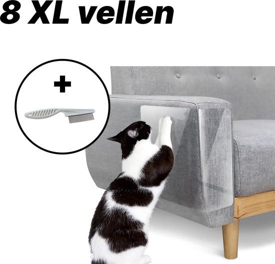 Krabton: Krabpaal Voor Katten Met 2 Etages En Meubelbescherming Compact Design Grijs Beige