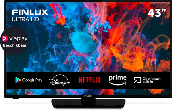 Finlux FLU4335ANDROID - 43 inch - 4K LED - 2023