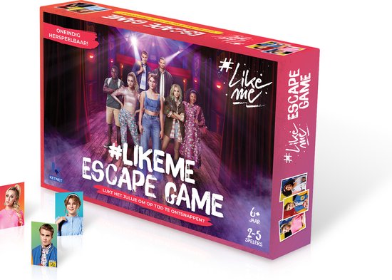 Afbeelding van het spel #LikeMe - Like Me Escape Game (EXCLUSIEVE VOORVERKOOP) - Levering APRIL