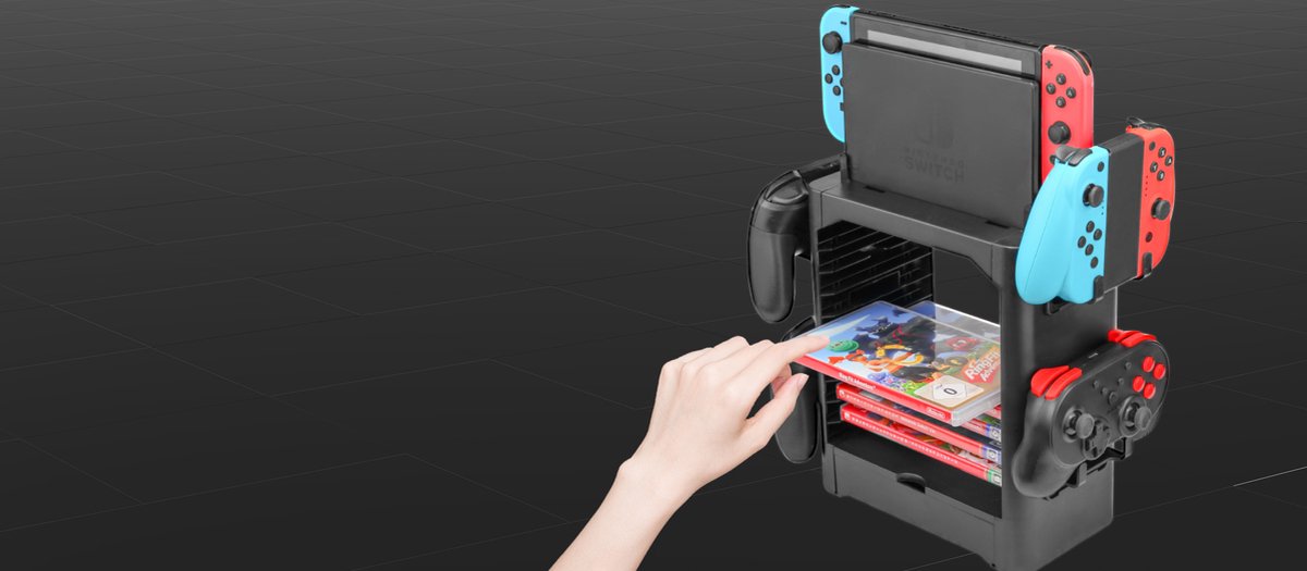 JYS Multifunctionele Storage Tower geschikt voor Nintendo Switch bol