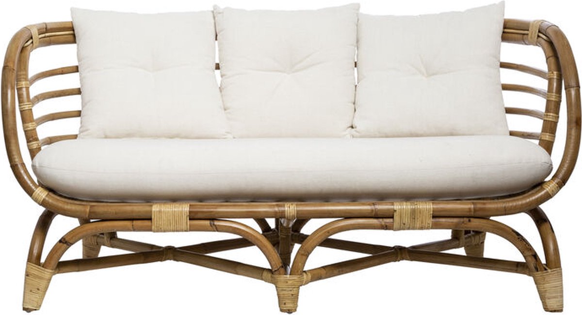 Atmosphera tweezitsbank Farah rotan 149x805x74 cm
