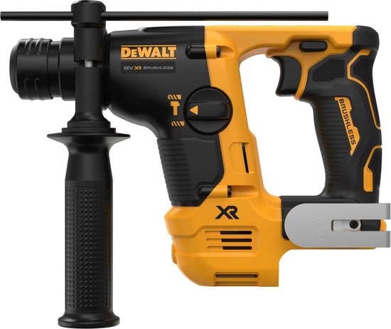 DeWalt DCH072NT | Accu Boorhamer | SDS-Plus | 12V XR | 14 mm | 1.1 J | Excl. accu en lader