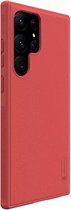 Coque Samsung Galaxy S23 Ultra Nillkin Super Frosted Shield Rouge