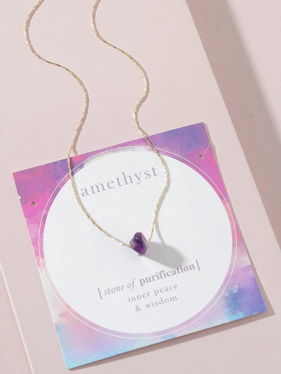 Amethist Hanger - Spirituele kracht in een hanger - Jewelry