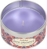 Something Different Geurkaars Goloka Lavender Soya Wax Multicolours