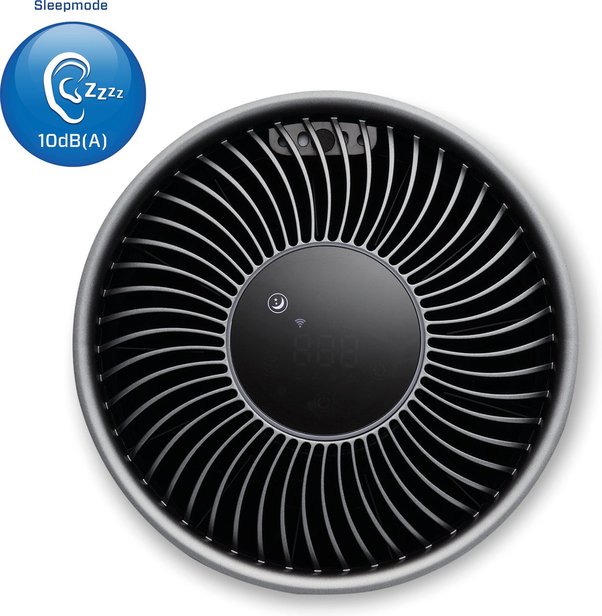 Clean Air Optima® CA-503T Compact Smart - Intelligente HEPA UV-C Ionisator Luchtreiniger - 360° Airflow - Ultrastil met sleepmode! <10dB(A)! thumbnail 3