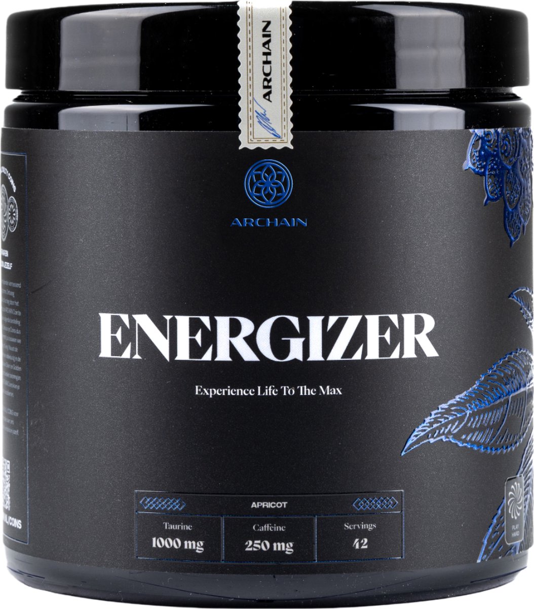 Archain Energizer - Energy Booster - Apricot - 300 Gram - 42 Doseringen
