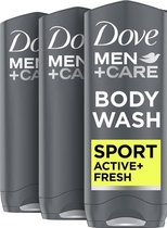 Dove Douchegel - Active + Fresh Sport- 3 x 400 ml