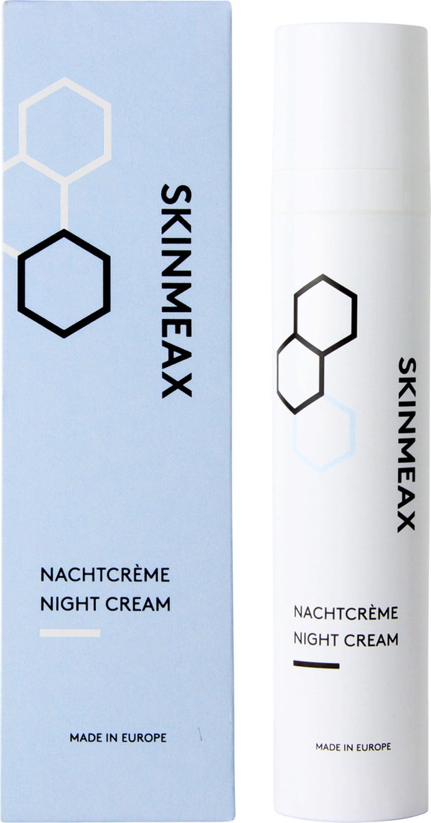 Skinmeax Nachtcrème - Gezichtsverzorging - Verbetert de veerkracht van de huid - 50ml