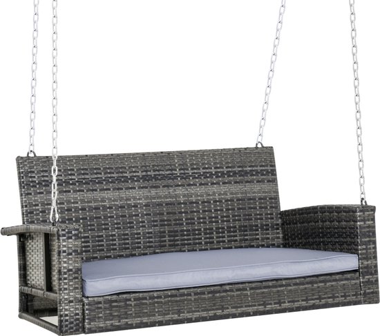 Setgarden® Bankkussen, polyrotan, zitkussen, comfortabele zitkussens voor tuinbanken, perfecte kussens voor je tuinbank of schommelbank, lichtgrijs, 180 x 60 x 50 cm Setgarden® Bankkussen, polyrotan, zitkussen, comfortabele zitkussens voor tuinbanken, perfecte kussens voor je tuinbank of schommelbank, lichtgrijs, 180 x 60 x 50 cm