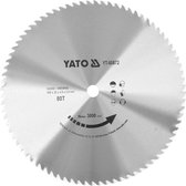 Lame de scie circulaire YATO Ø500 mm - 80T - diamètre intérieur 32 mm