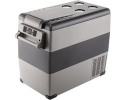 Happyment Koelbox deluxe 45L - Vriezer en koelkast -Elektrisch - Camping - Auto, vrachtwagen - DC 12V/24V - AC 100V/240V - Koelt en verwarmt