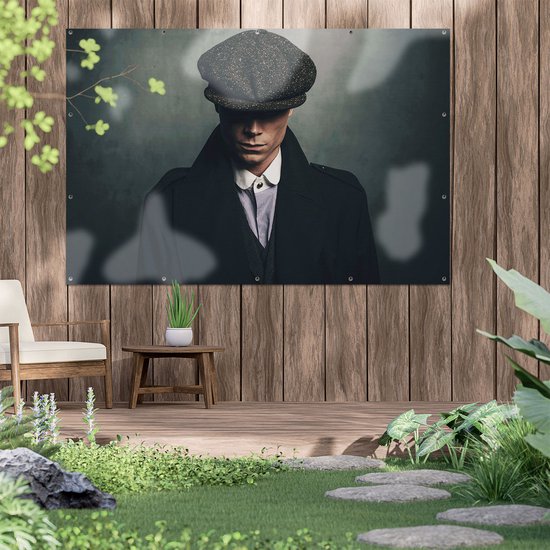 Gards Affiche de jardin Gangster anglais avec une casquette des années 1920  - 180x120... | bol.com