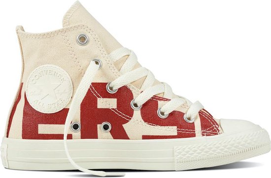 Converse All Stars SE 359532c Creme Rood - Maat 31 | bol.com