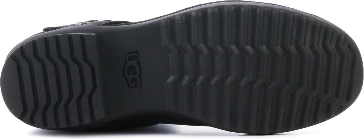 UGG Vrouwen Enkellaarsjes 2 gesp vacht booty Zwart Maat 36 UGG Vrouwen Enkellaarsjes 2 gesp vacht booty Zwart Maat 36