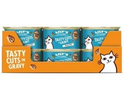 Lily's kitchen ocean fish tasty cuts in gravy kattenvoer 3x 24x85 gr