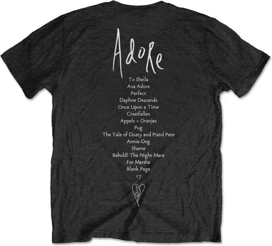 Smashing Pumpkins - T-shirt Adore pour hommes - L - Zwart