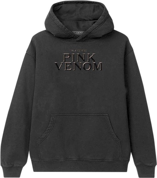 Blackpink - Pink Venom Oil Stroke Hoodie/trui - 2XL - Zwart